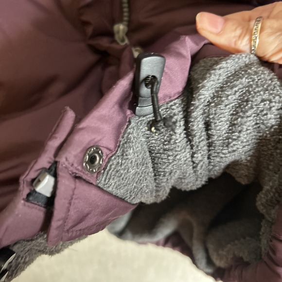 Brandon Thomas Women's Duck Down Filled Puffer Jacket Plum - Size Medium - Picture 4 of 8